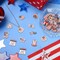 40Pcs/20 Pairs Patriotic Charms - 4th of July Enamel Charms for Jewelry Making